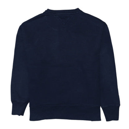 Tommy Jeans Womens Navy Blue Crew Neck Pullover Sweatshirt L