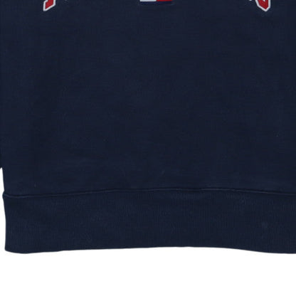 Tommy Jeans Womens Navy Blue Crew Neck Pullover Sweatshirt L