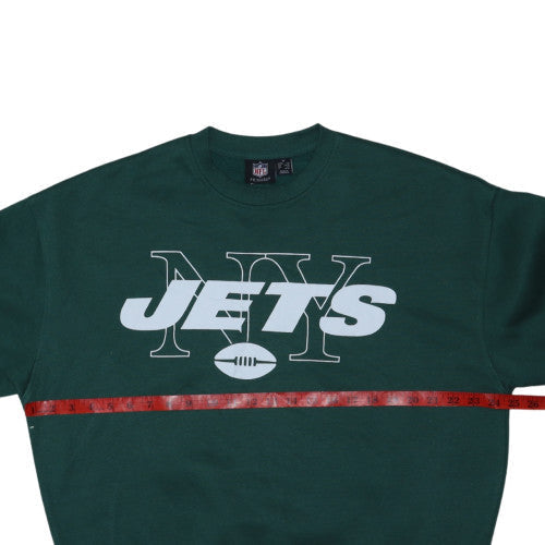 Primark NFL NY Jets Green Sweatshirt XS Women's Casual Crew Neck