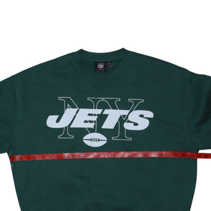 Primark NFL NY Jets Green Sweatshirt XS Women's Casual Crew Neck
