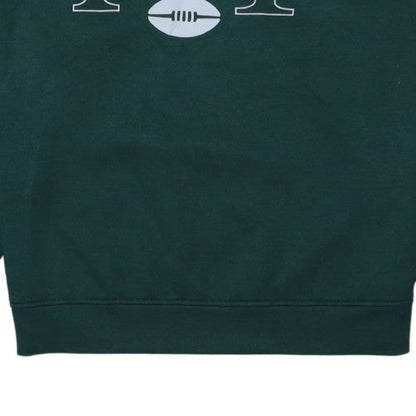 Primark NFL NY Jets Green Sweatshirt XS Women's Casual Crew Neck