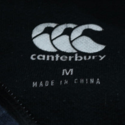 Canterbury Mens Navy Full Zip Hoodie M Hooded Sweatshirt