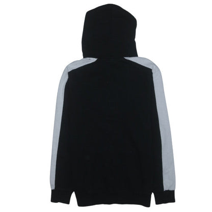 FILA Womens XS Black Pullover Hoodie with Logo Design