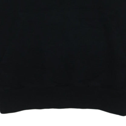 FILA Womens XS Black Pullover Hoodie with Logo Design