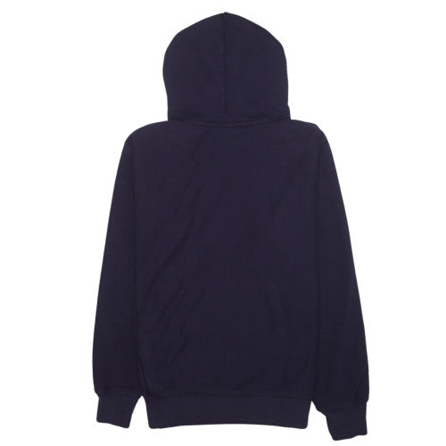 Champion Womens Navy Reverse Weave Pullover Hoodie Size M Cotton Blend