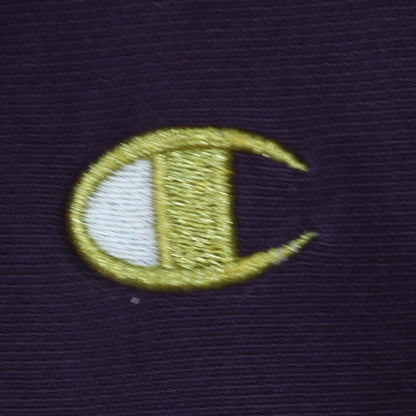 Champion Womens Navy Reverse Weave Pullover Hoodie Size M Cotton Blend