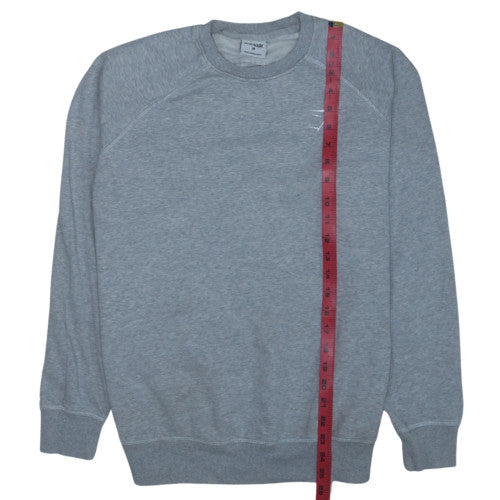 Gymshark Men's Grey Pullover Crew Neck Sweatshirt Size M Regular Fit