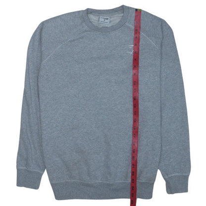 Gymshark Men's Grey Pullover Crew Neck Sweatshirt Size M Regular Fit