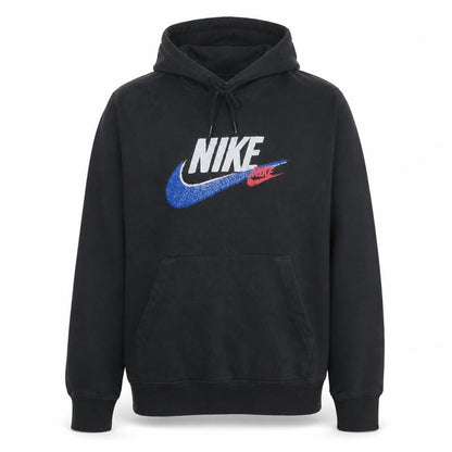 Nike Men's Black Pullover Hoodie M Regular Fit Sportswear
