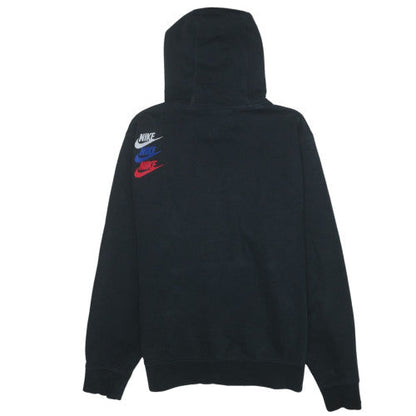 Nike Men's Black Pullover Hoodie M Regular Fit Sportswear
