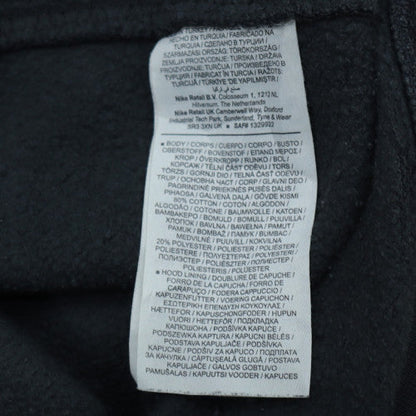 Nike Men's Black Pullover Hoodie M Regular Fit Sportswear