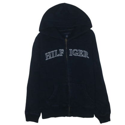 Tommy Hilfiger Womens Navy Full Zip Hoodie Size M Classic Fit