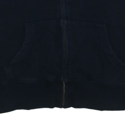 Tommy Hilfiger Womens Navy Full Zip Hoodie Size M Classic Fit
