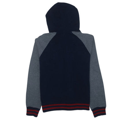 Ralph Lauren Boys Blue Full Zip Hoodie Size 14-16 Years Cotton Blend