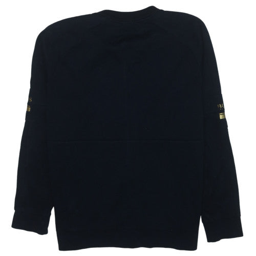 Hugo Boss Men's Black Gold Logo Track Jacket Size L Full Zip