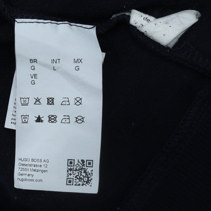 Hugo Boss Men's Black Gold Logo Track Jacket Size L Full Zip