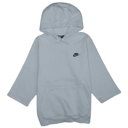 Nike Womens Grey Pullover Hoodie Medium Hooded Sweatshirt