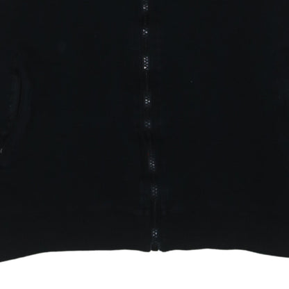 Puma Men's Black XL Track Jacket with Contrast Sleeves