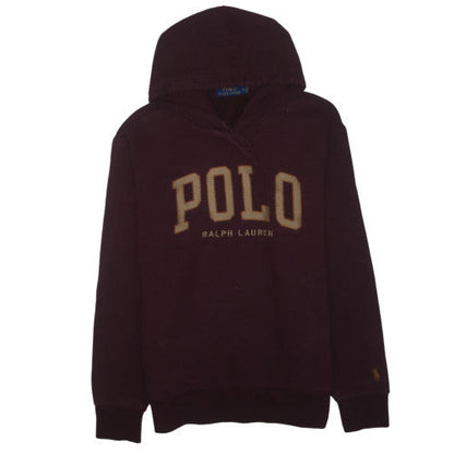 Polo Ralph Lauren Men’s Brown Pullover Hoodie M Classic Fleece