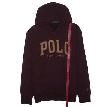 Polo Ralph Lauren Men’s Brown Pullover Hoodie M Classic Fleece