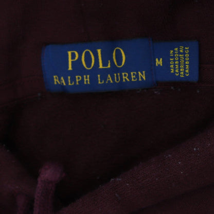 Polo Ralph Lauren Men’s Brown Pullover Hoodie M Classic Fleece