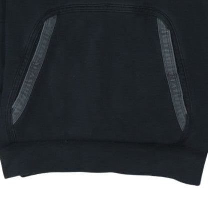 Nike Air Men's Black Pullover Hoodie Small Logo Fleece Sweatshirt