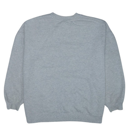 Disney Women Grey Mickey Sweatshirt Size 16 Pullover Crew Neck