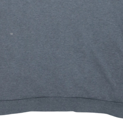 Emporio Armani EA7 Women's Grey Pullover Hoodie Size 12 Cotton Blend