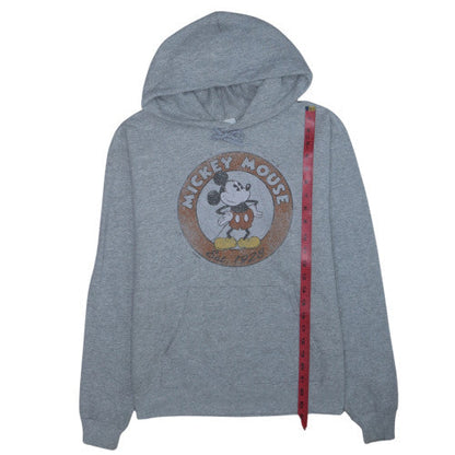Disney Parks Women’s Grey Mickey Mouse Pullover Hoodie S
