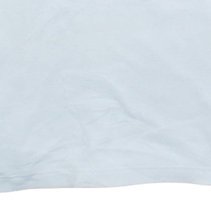 Adidas Boys XS White Retro V-Neck Sports T-Shirt