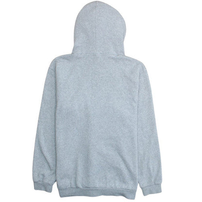 Adidas Mens Grey L Pullover Hoodie Cotton Blend Graphic Print