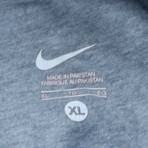 Nike Men's Blue XL Pullover Hoodie Sweatshirt Sports Fleece
