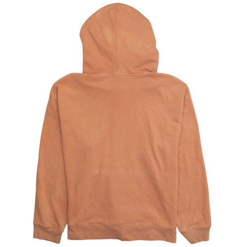 Levi's Womens Brown Pullover Hoodie L Logo Cotton Casual