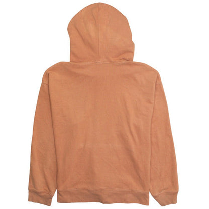 Levi's Womens Brown Pullover Hoodie L Logo Cotton Casual