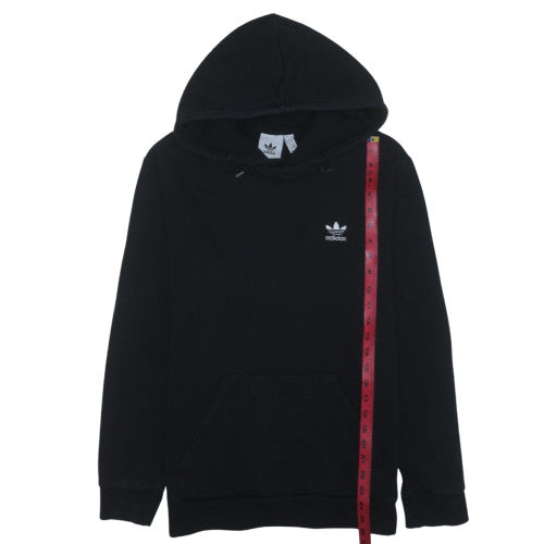 Adidas Womens Black Medium Pullover Hoodie with Logo