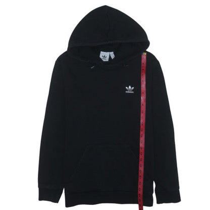 Adidas Womens Black Medium Pullover Hoodie with Logo