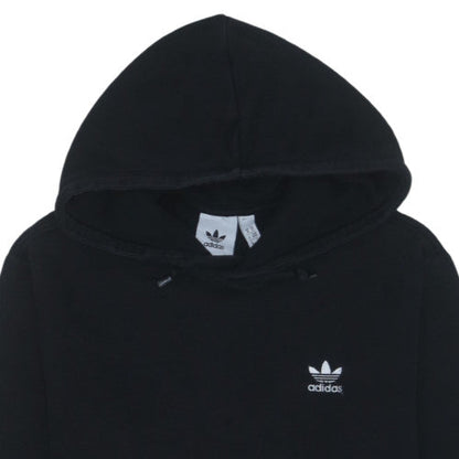 Adidas Womens Black Medium Pullover Hoodie with Logo