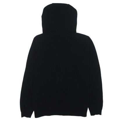 Nike Women's Black Full Zip Hoodie Medium Cotton Blend
