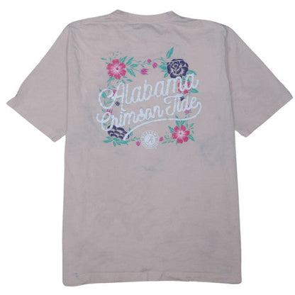 Champion Women Beige Floral Alabama Crimson Tide XL T-Shirt