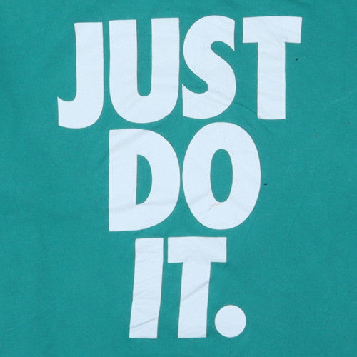 Nike Men's Green XXL Just Do It Graphic Crew Neck T-Shirt