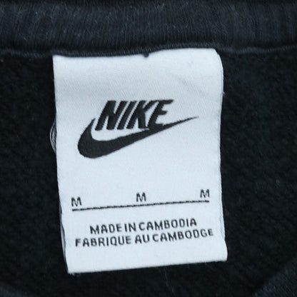 Nike Men's Black Crew Neck Pullover Sweatshirt M Regular Fit