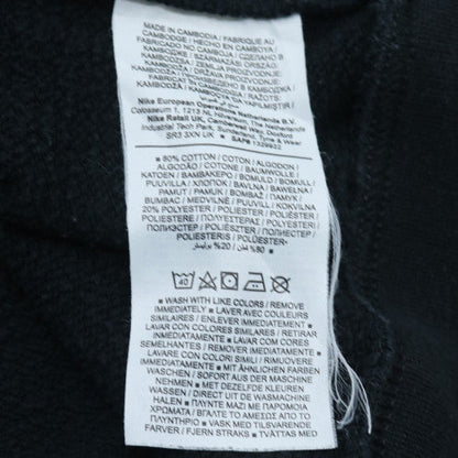 Nike Men's Black Crew Neck Pullover Sweatshirt M Regular Fit