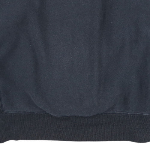 Champion Men's Black Medium Reverse Weave Pullover Sweatshirt