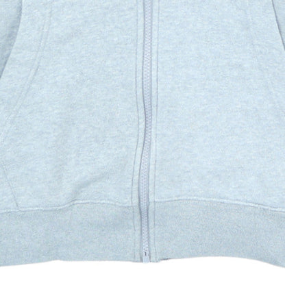 Nike Men's Grey Full Zip Hoodie M Regular Fit Fleece Sweatshirt