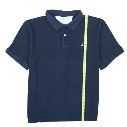Nautica Men's Blue 3XL Classic Fit Cotton Polo Shirt