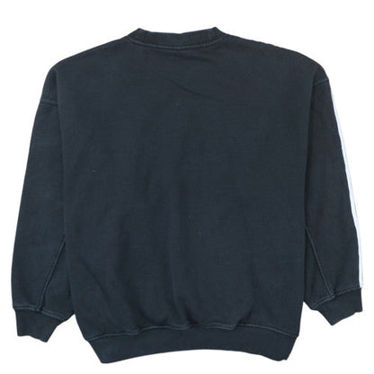 Adidas Women Black Size 12 Crew Neck Pullover Sweatshirt