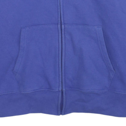 GAP Women’s Blue Full Zip Hoodie XL Cotton Blend Classic Casual