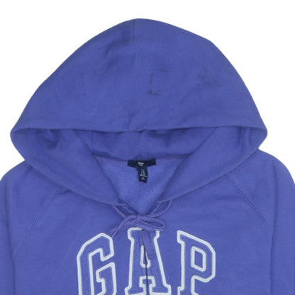 GAP Women’s Blue Full Zip Hoodie XL Cotton Blend Classic Casual