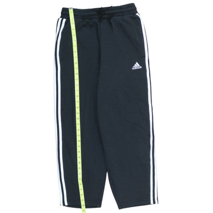 Adidas Womens Black S Jogger Sweatpants Elastic Waist Pockets Sportswear