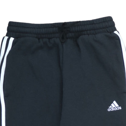 Adidas Womens Black S Jogger Sweatpants Elastic Waist Pockets Sportswear